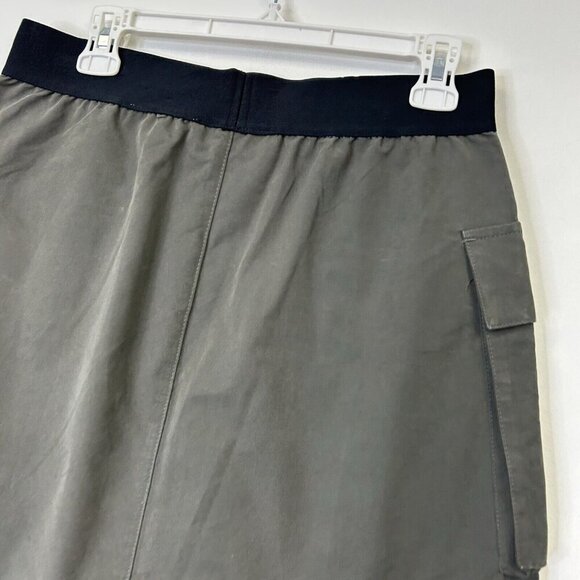 Fear Of God Essentials Cargo Skirt Womens Size Medium Green Pull On - Picture 6 of 10